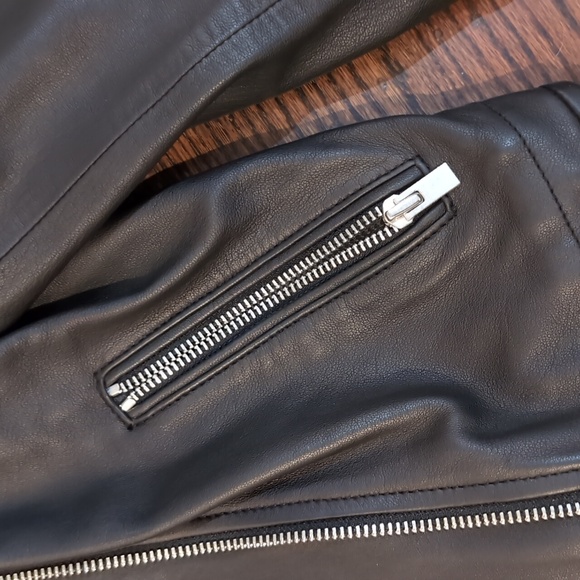 Club Monaco Leather Jacket - Picture 4 of 16